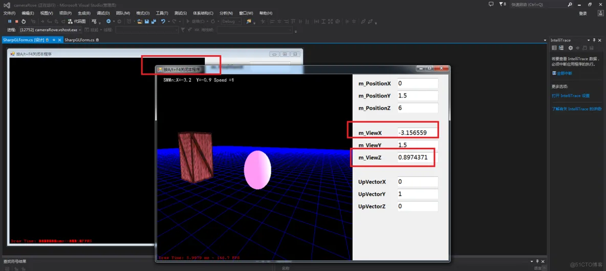 C#应用视频教程2.3 OPENGL虚拟仿真介绍_初始化_11